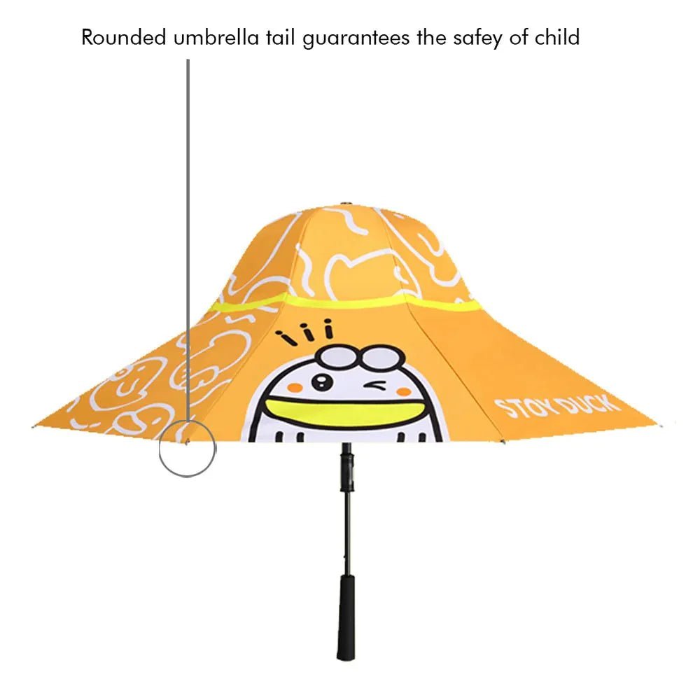 Little Surprise Box Unique Spanish Patio Style Kids Umbrella - LSB - UM - Patio - Ducklingorange