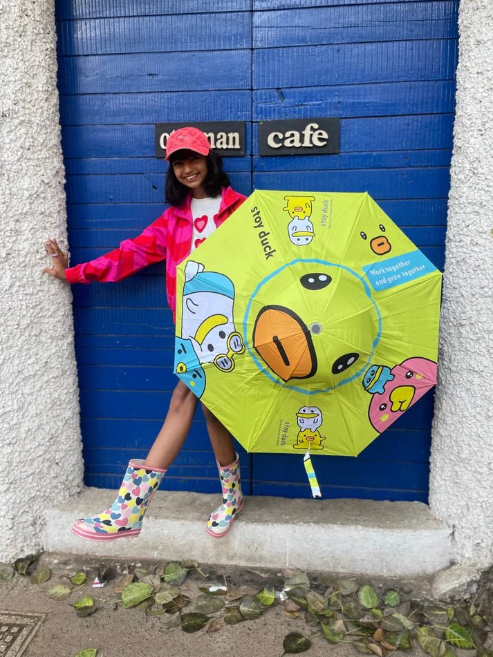 Little Surprise Box Unique Spanish Patio Style Kids Umbrella - LSB - UM - Patio - Ducklingorange