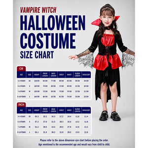 Little Surprise Box Vampire Witch Theme Kids Halloween Costume - 110 Halloween