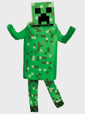 Little Surprise Box, Videogame Creeper , Kids Halloween Costume Fancy Dress Up - LSB - HWC - CREEPER - 4 - 6Y