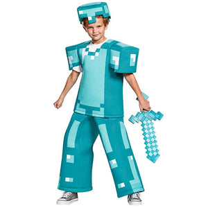 Little Surprise Box Videogame Diamond Warrior Halloween Costume for Kids - 10-12Y Halloween