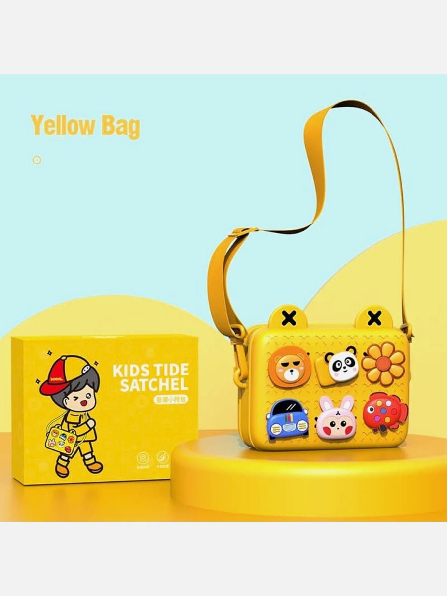 Little Surprise Box Vivid Yellow Mini Kids sling bag/ Satchel - LSB-Satchelbagyelw