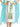 Little Surprise Box, White & Blue Egyptian Girl , Kids Halloween Costume Dress Up for girls - LSB - HWC - BLUEGYPTGIRL - 7 - 8Y