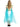 Little Surprise Box, White & Blue Egyptian Girl , Kids Halloween Costume Dress Up for girls - LSB - HWC - BLUEGYPTGIRL - 7 - 8Y