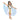 Little Surprise Box, White & Gold Nile Girl, Kids Halloween Costume Fancy Dress Up - S Halloween Costumes