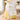Little Surprise Box White & Pastel Yellow Star Print, Ear Detail School Backpack for Kids - School Bag