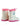Little Surprise Box, White & Pink Band Rubber Rain Gumboots for kids - LSB - GB - S7 - WHTE - BAND - 28EU