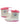 Little Surprise Box, White & Pink Band Rubber Rain Gumboots for kids - LSB - GB - S7 - WHTE - BAND - 28EU