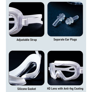 Little Surprise Box White Swim Goggles Adults | The Mom Store - Swim Goggles