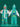 Little Surprise Box, White & Teal Frog Full Jumpsuit Style Raincoat for Toddlers and Kids - LSB - JS - WHTETEALFROG - M