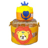 Little Surprise Box With crown lid water bottle for Toddlers and Kids-600ML - LSB-WB-Crownyellow