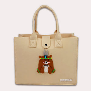 Little Surprise Box Woodland Bear 21pcs Baby Totebag Gift Set (0–12 Months) - Baby Gifting
