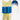 Little Surprise Box Yellow & Blue Kids Swimsuit with attached Swim Floats +tie up cap in UPF 50+ - LSB-SW-YELBLUFLOAT110