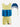 Little Surprise Box Yellow & Blue Kids Swimsuit with attached Swim Floats +tie up cap in UPF 50+ - LSB-SW-YELBLUFLOAT110