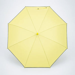 Little Surprise Box Yellow Solid Border Umbrella | The Mom Store - Monsoon Wear