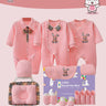 Little Surprise Box,17 pcs Pink Buny Checks Newborn Baby Girl/Baby Boy Gift Hamper Set - LSB - BS17 - PNKBUNNY