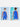 Little Surprise Box,2 pcs Shirt & Shorts set LSB Blue & Orange Space Swimwear Knee length for Kids with UPF 30+ - LSB-SW-2PLSBBLUORSPACE110KNE
