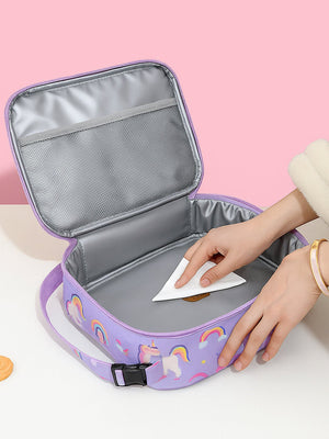 Little Surprise Box,2 pcs Uni Lunch bag & 5 section Lunch box for Kids - LSB - LB - 5SECTNUNI - LBAG