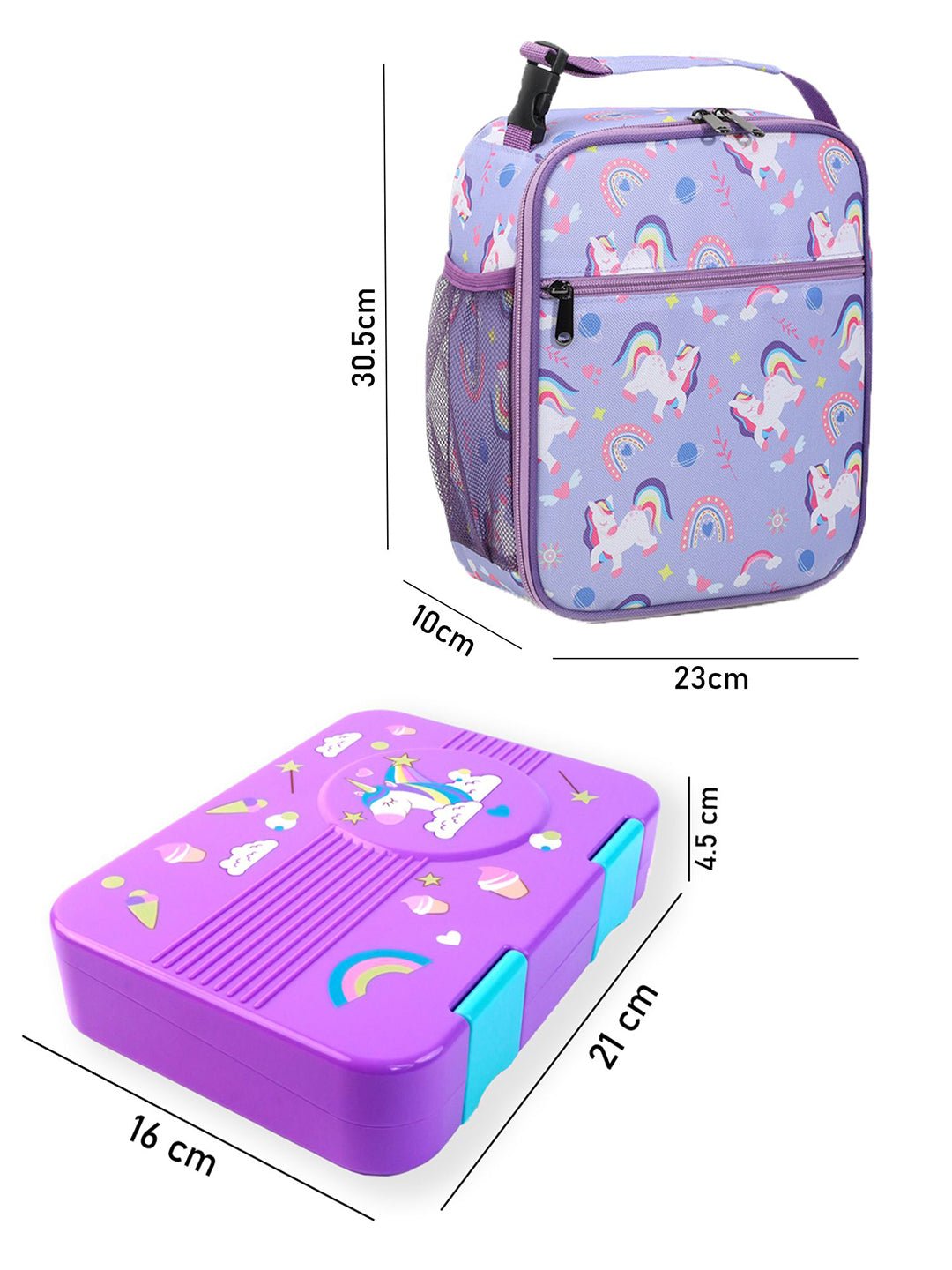 Little Surprise Box,2 pcs Uni Lunch Bag & Bento Lunch box for Kids - LSB - LB - UNIBENTO - LBAG