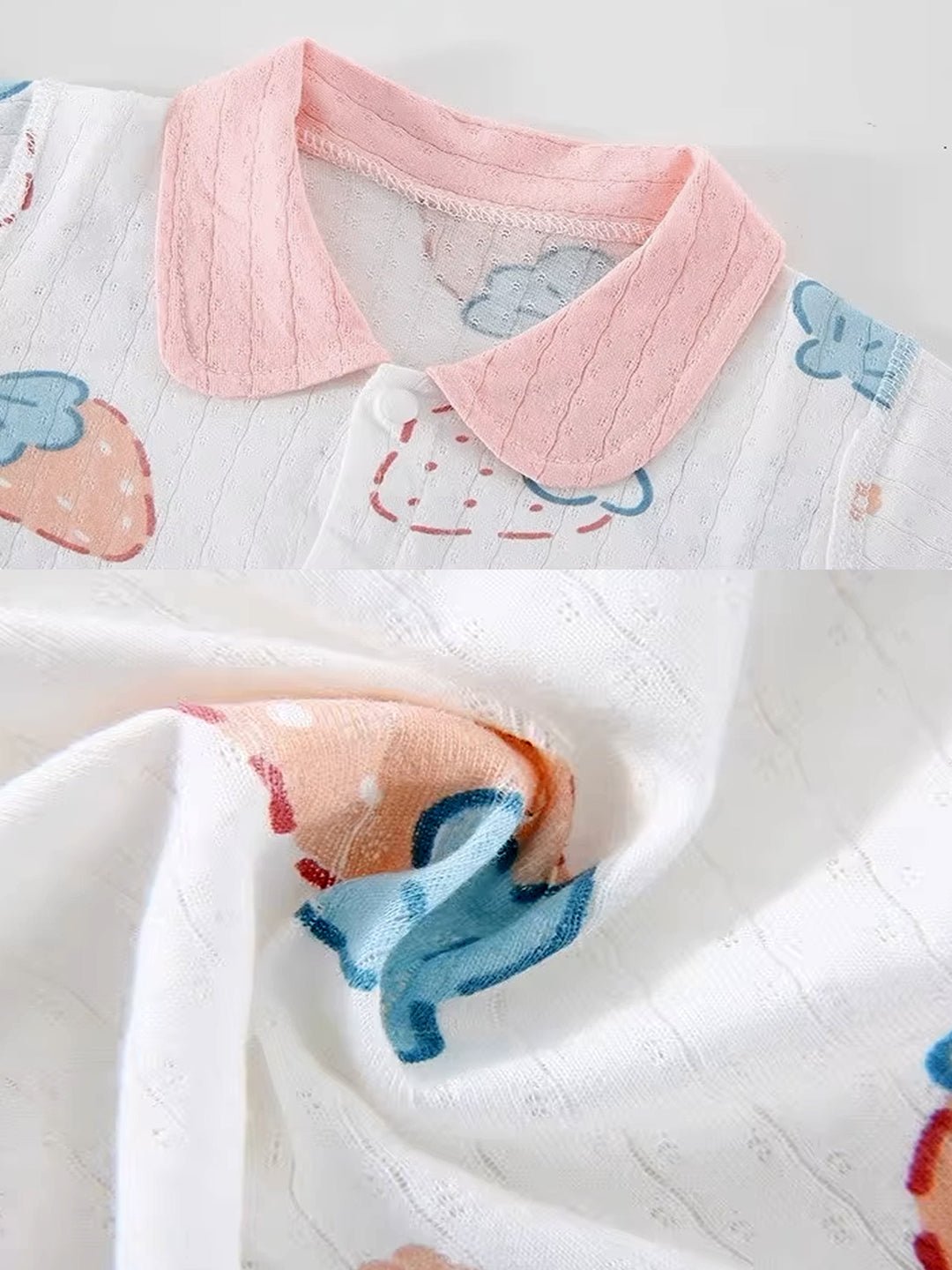 Little Surprise Box,22 pcs Pink Dotted Strawberry Newborn Baby Girl/ Boy Gift Box Hamper (0 - 18 months) - LSB - BS22 - DOTSTRAWBRY