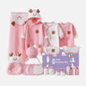 Little Surprise Box,22pcs Reindeer Newborn Baby Girl/Baby Boy Gift Hamper Set - LSB - BS22 - PNKRENDEER