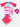 Little Surprise Box,2pcs Pink Starry Rabbit, Kids UPF 50+ Swimwear with matching Swim Cap & Free Washbag - LSB - SW - 2PCSTARRABIT - LK - 120