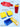 Little Surprise Box,2Pcs Rectangle Lego Lid BPA Free Plastic Kids Lunch Box Plus Cup Bottle For Kids - LSB - LB - REDLEGOLID - RECT