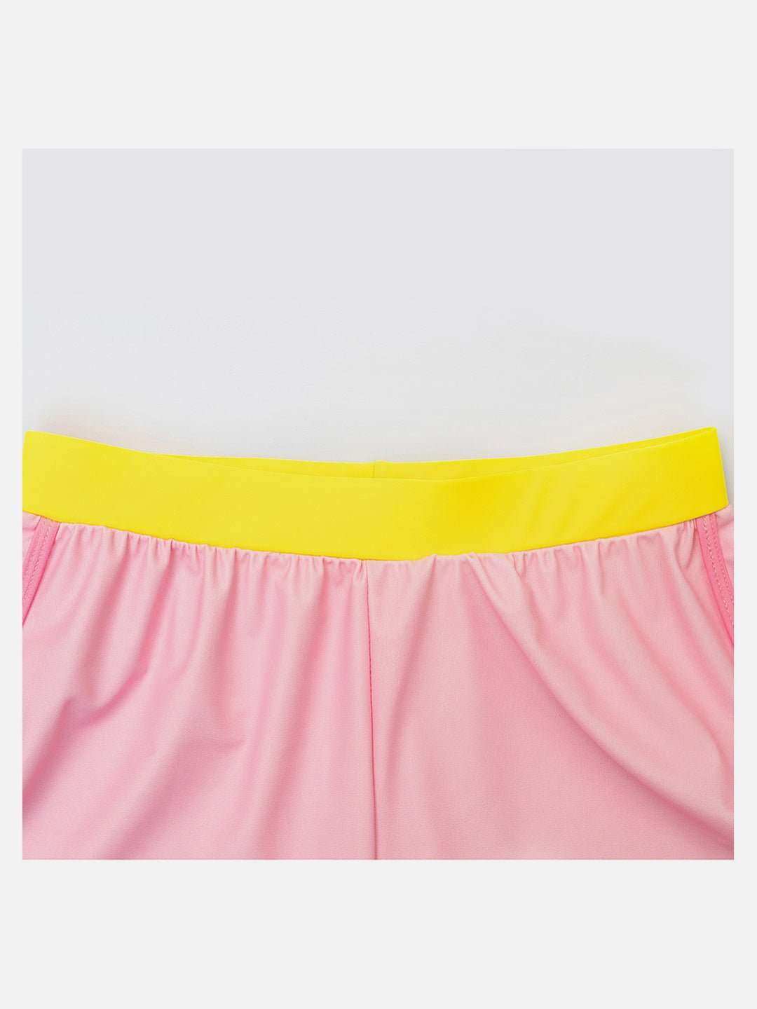 Little Surprise Box,3 pcs Pink Thunder Bolt Matching Top, Leggings & Jacket style Swimwear set for Pre - teens & Teens - LSB - SW - 3PCPNKTHUNDER140