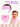 Little Surprise Box,3PCS Set of premium adjustable snap button closure Bibs - LSB - BIBS - TWINKLSTAR