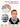 Little Surprise Box,3PCS Set of premium adjustable snap button closure Bibs - LSB - BIBS - SPORTS