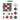 Little Surprise Box46pcs Joy Swirls Red, Green & White Christmas Tree Balls and xmas Tree decoration set - Christmas Decor