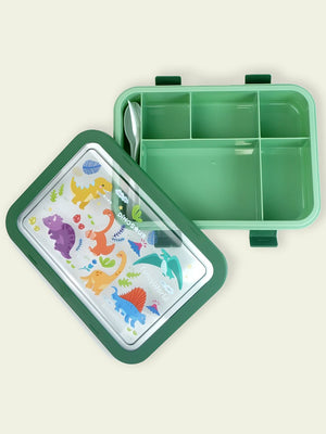 Little Surprise Box,5 Sections Lunch Box For Kids - LSB - LB - 5 - SECTN - OLIVE