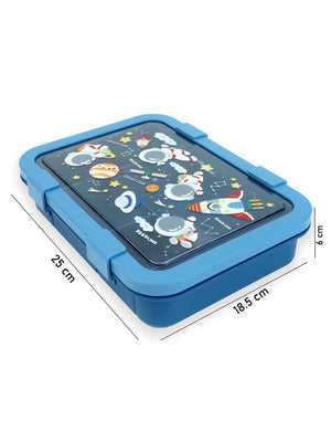Little Surprise Box,5 Sections Lunch Box For Kids - LSB - LB - 5 - SECTN - BLUE