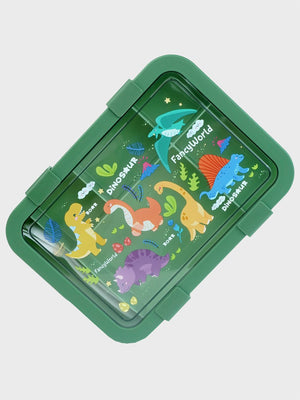 Little Surprise Box,5 Sections Lunch Box For Kids - LSB - LB - 5 - SECTN - OLIVE
