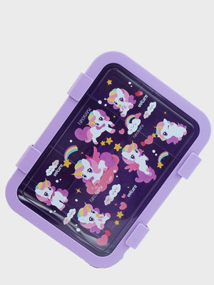 Little Surprise Box,5 Sections Lunch Box For Kids - LSB - LB - 5 - SECTN - PURP