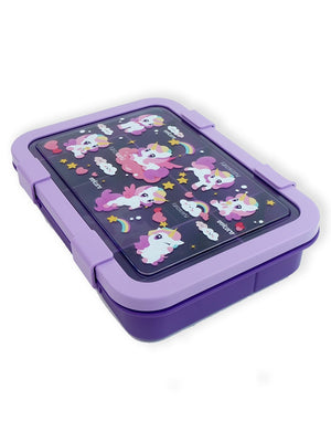 Little Surprise Box,5 Sections Lunch Box For Kids - LSB - LB - 5 - SECTN - PURP