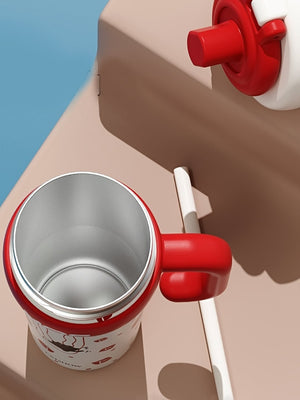 Little Surprise Box,Bubble Stainless Steel Water Tumbler bottle for Kids & Adults,1000ml - LSB - WB - BUBLE - REDAPLE