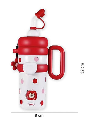 Little Surprise Box,Bubble Stainless Steel Water Tumbler bottle for Kids & Adults,1000ml - LSB - WB - BUBLE - REDAPLE