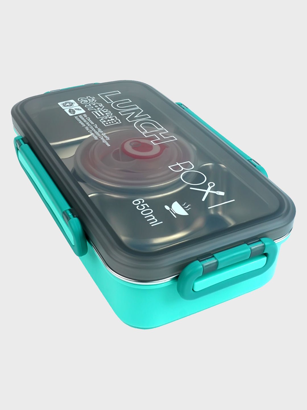 Little Surprise Box,Centre Dip Stainless Steel Lunch Box For Kids And Adults - LSB - LB - MINT - CNTREDIP