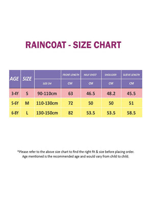Little Surprise Box,Cloudy 3d Lion bright yellow Long Style Raincoat for Kids - 