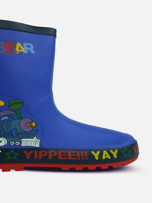 Little Surprise Box,Happy Yay Bear Rubber Rain Gumboots for Toddlers & Kids - LSB - GB - S7 - YAYBEAR - 26EU