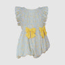 Little Surprise Box,One Piece Little Miss Yellow Bow print Swimwear +Swim Cap for Kids & Toddlers - LSB - SW - YELBOW100