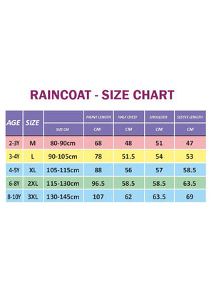 Little Surprise Box,Pink Polka Dots long style Raincoat for kids - LSB - RC - PNKPOLKA - M
