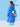 Little Surprise Box,Red Bordered Cobalt Blue Space Theme Long Style Raincoat for Kids - LSB - RC - REDBORDR - SPACE - L