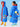 Little Surprise Box,Red Bordered Cobalt Blue Space Theme Long Style Raincoat for Kids - LSB - RC - REDBORDR - SPACE - L