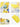 Little Surprise Box,Tall Giraffe Yellow Bordered Translucent long style Raincoat for kids - 