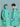 Little Surprise Box,Teal froggy themed Knee length Raincoat for Kids - LSB - RC - TEALFROGGY - M