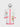 Little Surprise Box,Unicorn Pink Bordered Translucent long style Raincoat for kids - LSB - RC - TRANS - PNKBORDRUNI - S