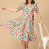 Living in Color Maternity and Nursing Wrap Dress - DRS - SK - LVICL - S
