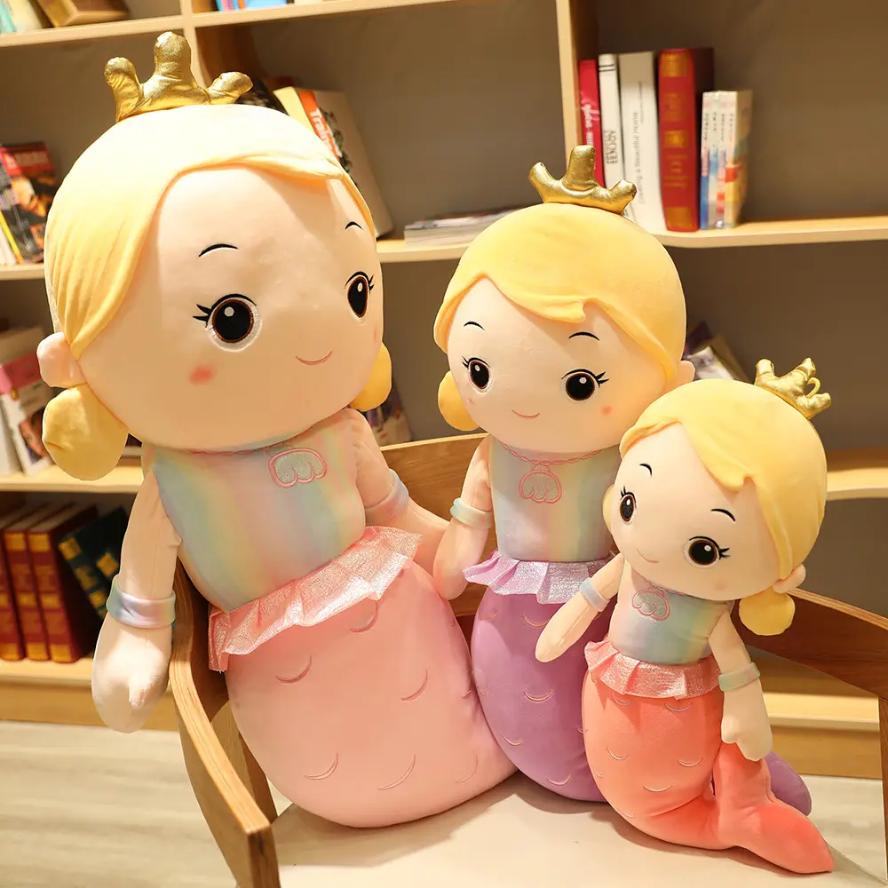 Adorable Mermaid Doll 30 cm soft toy